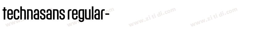 technasans regular字体转换 technasans regular字体转换